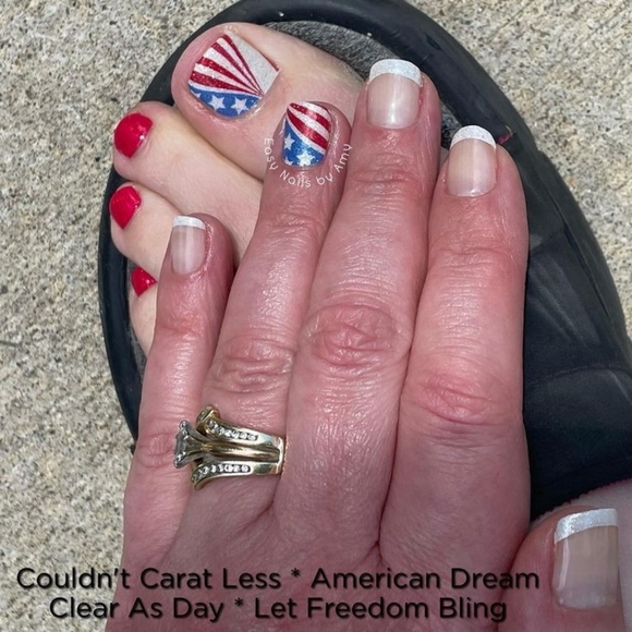 Color Street Nail Polish Strips in American Dream - Picture 4 of 4